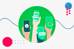 5 ejemplos de mensajes de bienvenida en WhatsApp Business