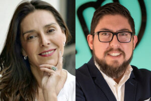 Paola Pellerano y Sebastián Saavedra